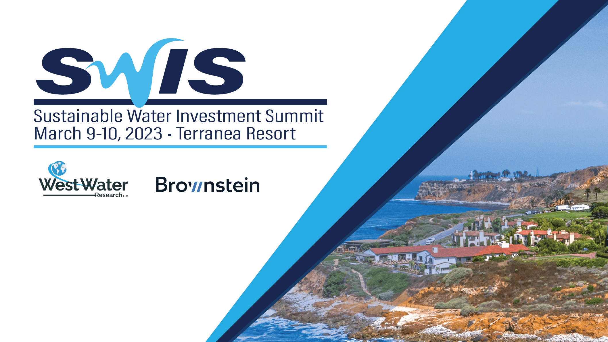 The Sustainable Water Investment Summit – the premier event for water finance