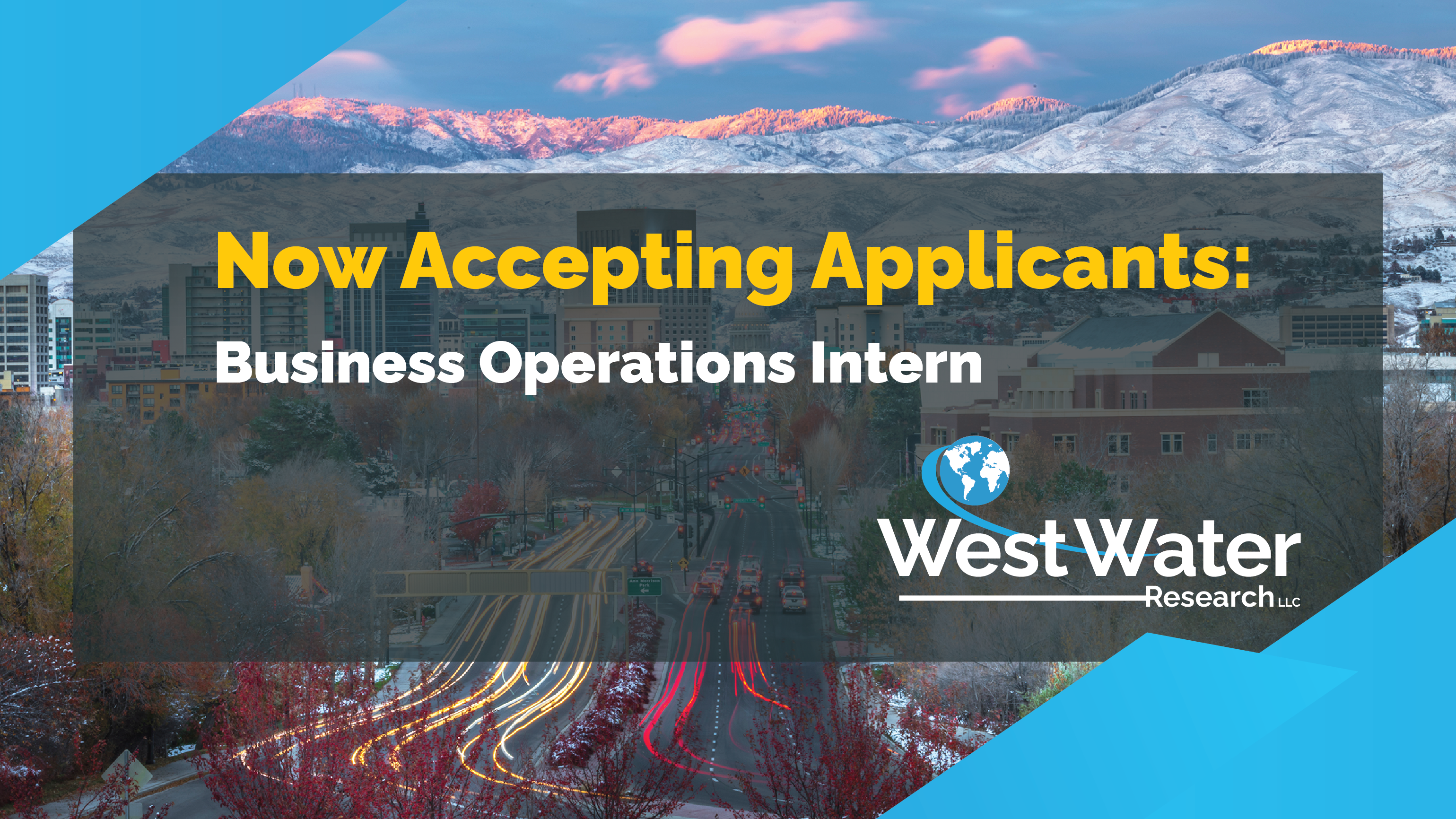 Now Hiring: Business Operations Intern